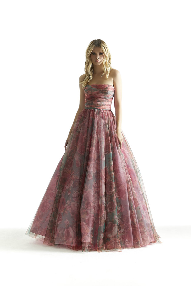 Svatby Felice - Bubble, šaty s potiskem květů