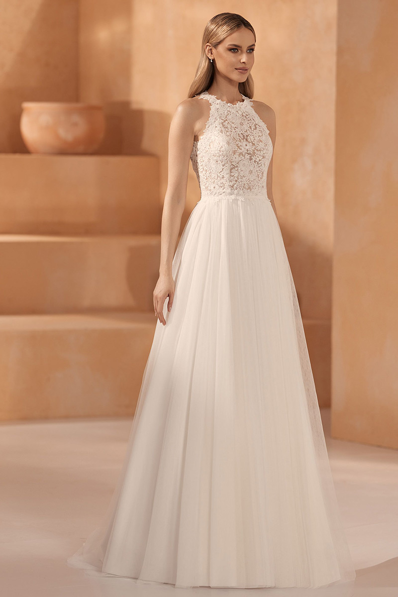 Svatby Felice - Zula, vel. 44, šaty s krajkou