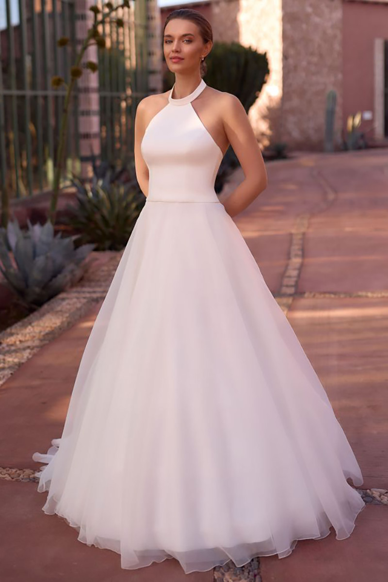 Svatby Felice - Sonja ivory, vel. 38, sukně s hladkým topem