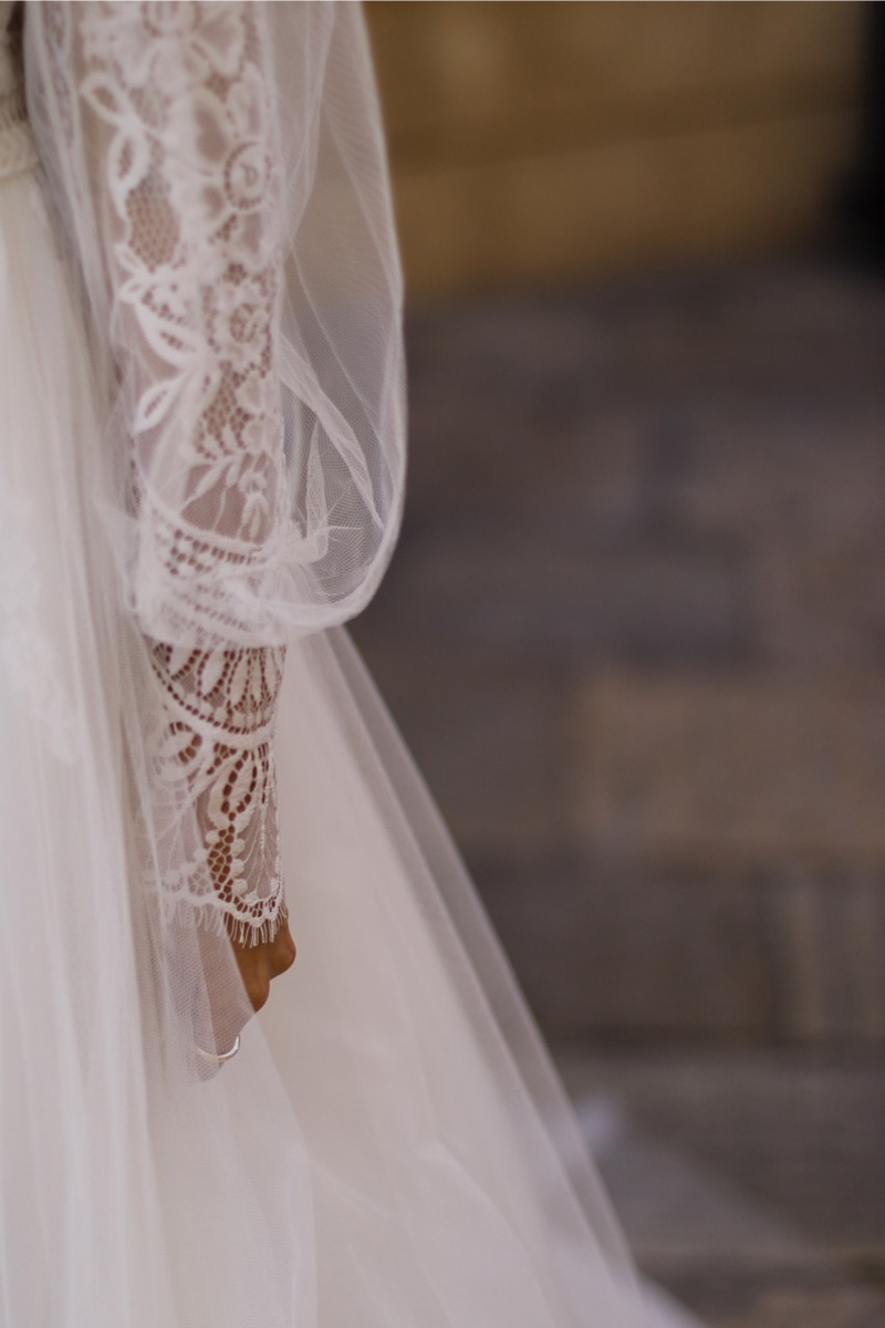 Svatby Felice - Jackie, boho krajkové šaty