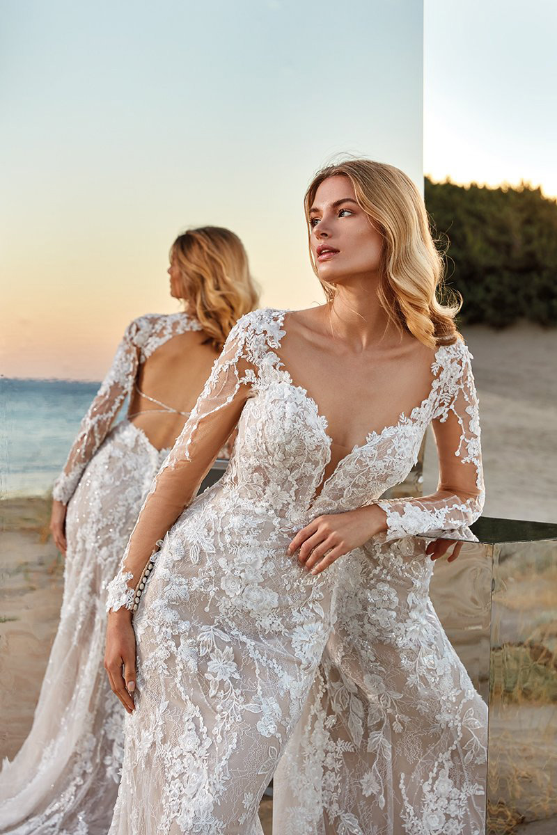 Svatby Felice - Genesis, luxusní diamantovo-krajkové šaty